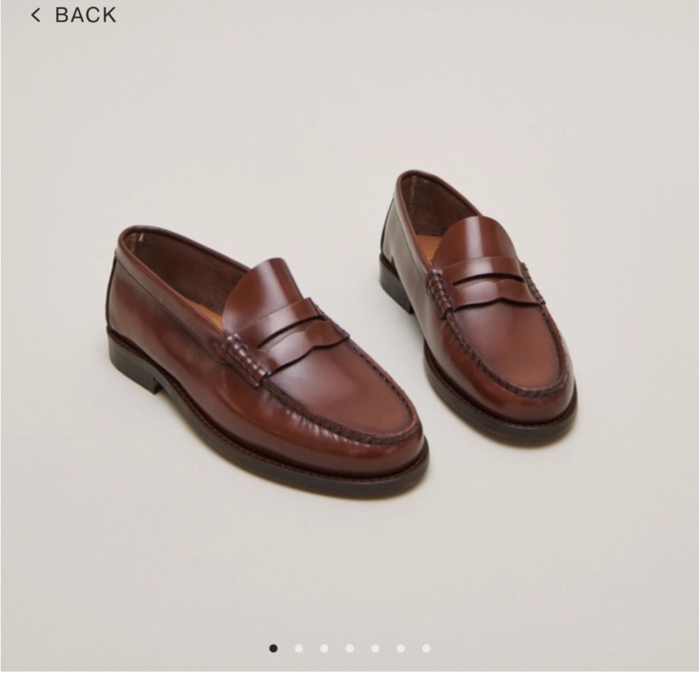 Jonak Classic Brown Leather Loafers